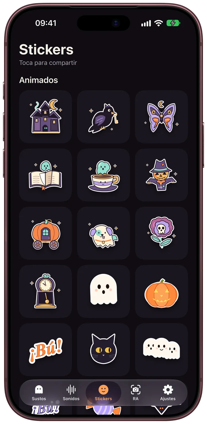 Scarebulum · Stickers · iPhone