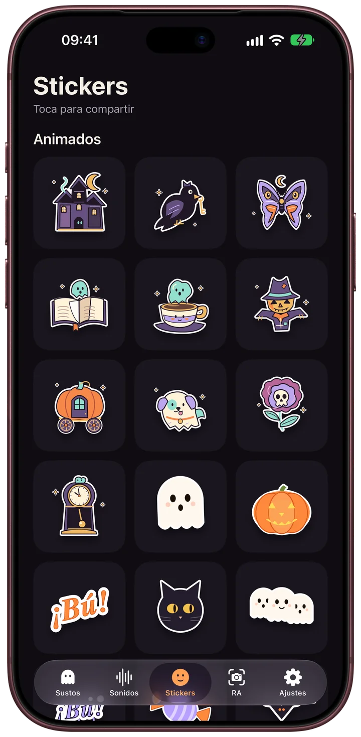Scarebulum · Stickers · iPhone