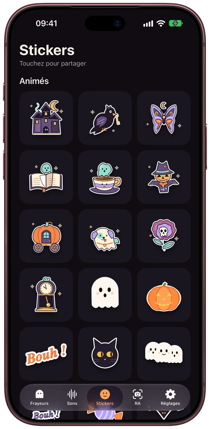 Scarebulum · Stickers · iPhone