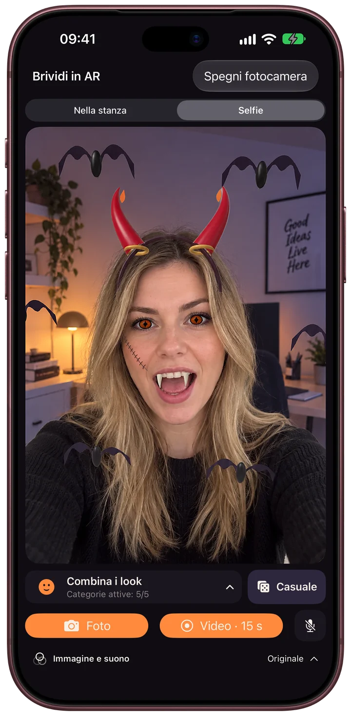 Scarebulum · Look selfie · iPhone