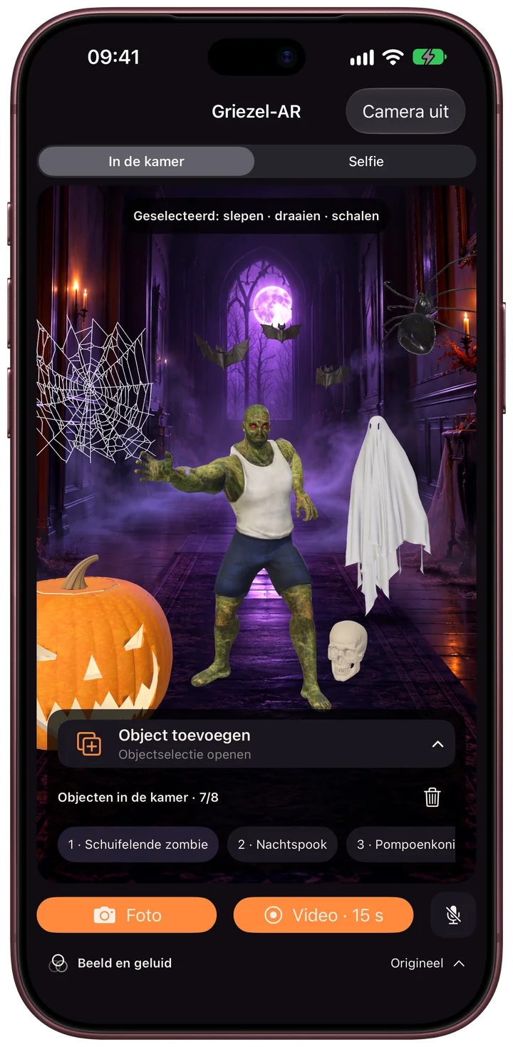 Scarebulum · Griezelige AR · iPhone