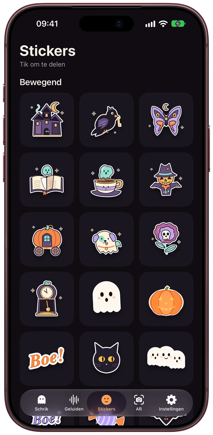 Scarebulum · Stickers · iPhone